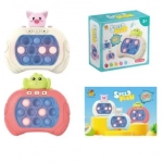 Αγχολυτικό παιχνίδι χειρός 13x12cm Bubble Stress Toy - γαλάζιο 82602 - Image 2