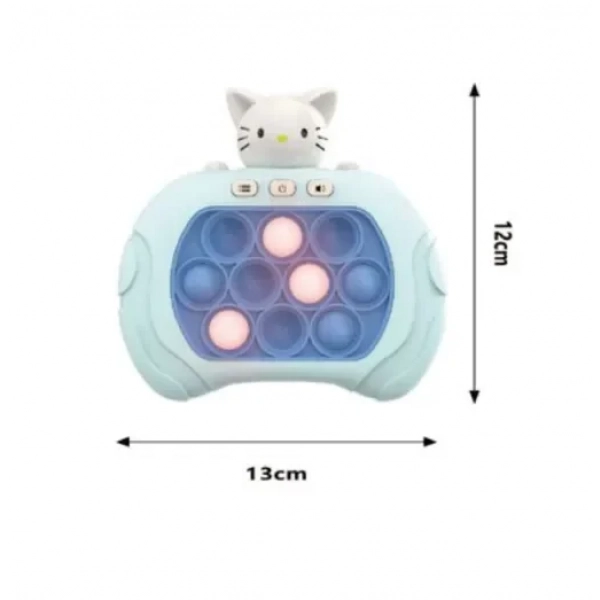 Αγχολυτικό παιχνίδι χειρός 13x12cm Bubble Stress Toy - γαλάζιο 82602