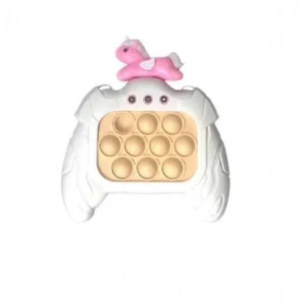 Αγχολυτικό παιχνίδι χειρός 16.2x14cm Bubble Stress Toy - λευκό 82607