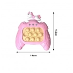Αγχολυτικό παιχνίδι χειρός 16.2x14cm Bubble Stress Toy - ροζ 82607