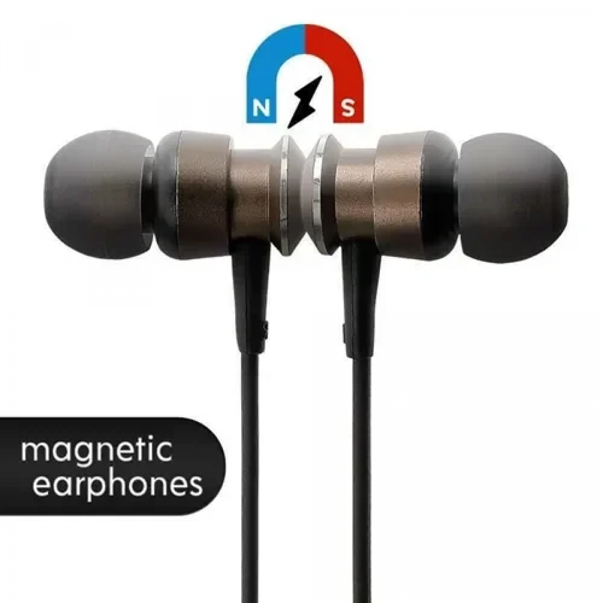 Ακουστικά In-ear Bluetooth Handsfree AZ-29 χρυσά - Image 2