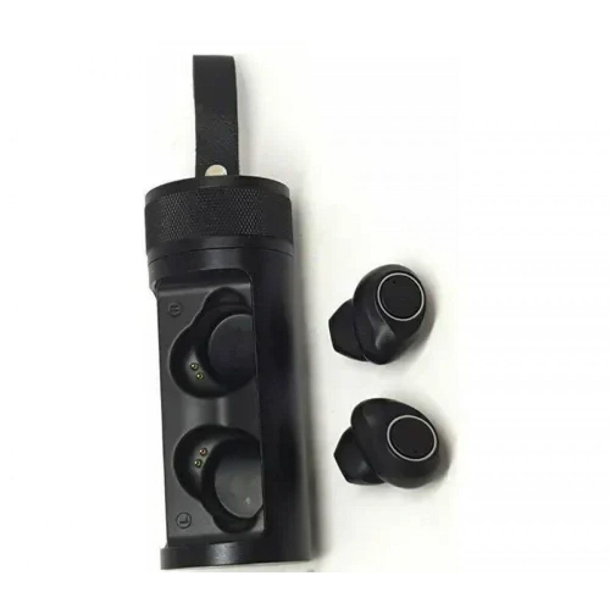 Ακουστικά με θήκη φόρτισης FO-Y69 Earbud Bluetooth Handsfree μαύρα - Image 4