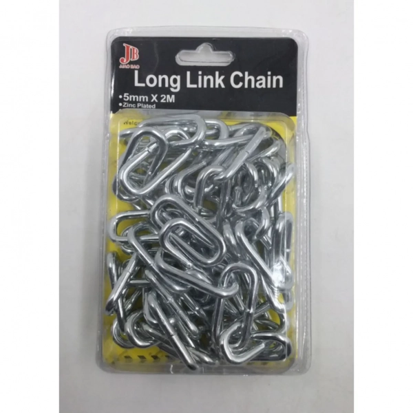 Αλυσίδα Από Ψευδάργυρο 5mm x 2m Long Link Chain