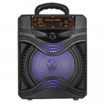 Arrango AC79336 Φορητό Ηχείο 8’’ με Bluetooth, FM, USB και Μικρόφωνο για Karaoke - Μαύρο - Photo2