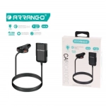 Arrango AC79831 Φορτιστής Αυτοκινήτου 12A Power με 4 Θύρες USB για Γρήγορη Φόρτιση και Επέκταση QC3.0 - Photo1