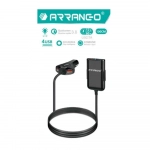 Arrango AC79831 Φορτιστής Αυτοκινήτου 12A Power με 4 Θύρες USB για Γρήγορη Φόρτιση και Επέκταση QC3.0 - Photo2