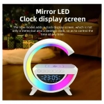 Arrango AR48996 4-1 Έξυπνο Φωτιστικό LED RGB - Βάση Ασύρματης Φόρτισης, Ηχείο Bluetooth και Ξυπνητήρι - Photo4