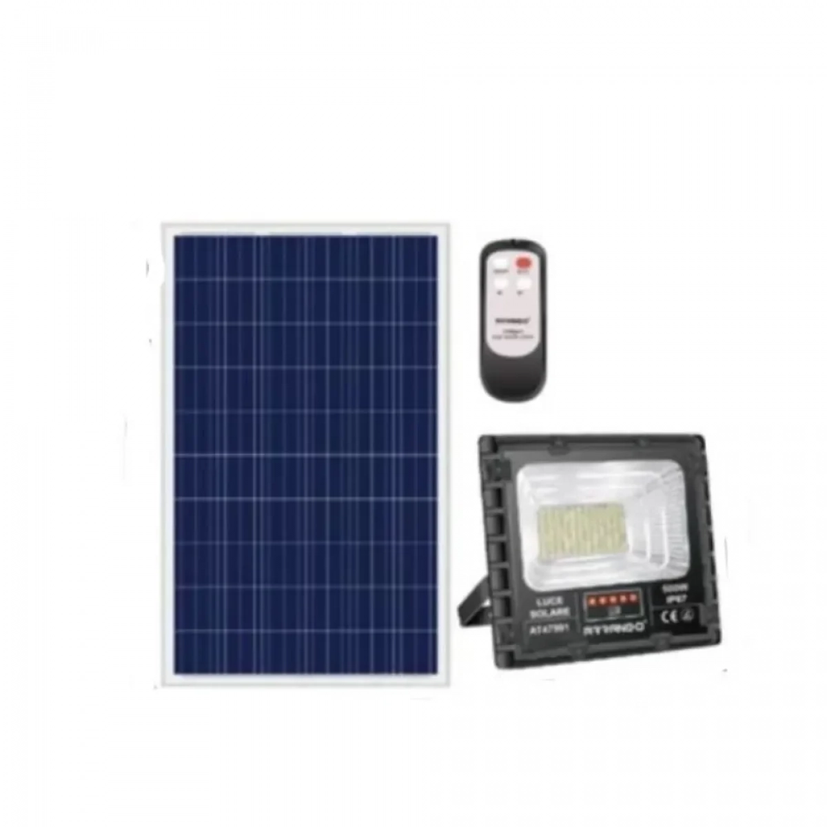 Arrango AT47991 Αδιάβροχος Ηλιακός Προβολέας 500W με Ηλιακό Πάνελ - Photo3