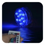 Arrango AT76367 Υποβρύχια Λάμπα 10 LED RGB με Τηλεχειριστήριο IP65 Αδιάβροχη - Photo4