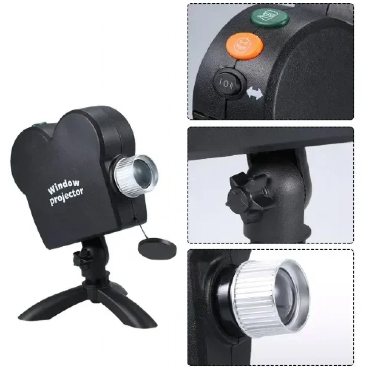 Χριστουγεννιάτικη κάμερα προτζέκτορας Window Projector - Image 2
