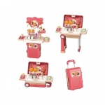 CK06A Sweet Shop Βαλιτσάκι με Ζαχαρωτά 17x12x38cm - Κόκκινο - Photo3
