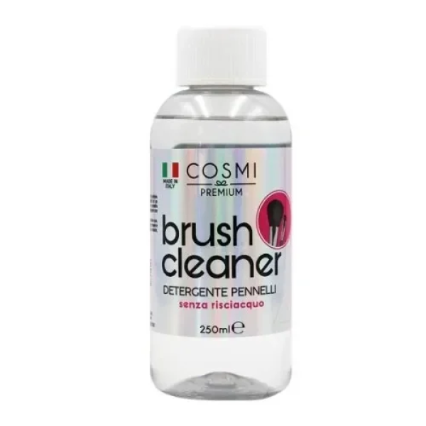 Cosmi Premium Brush Cleaner Υγρό Καθαριστικό για Πινέλα Μανικιούρ 250ml