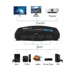 Διαχωριστής 5 θυρών QZQ3-5 HDMI 2.0 4K Ultra HD Andowl - Image 3