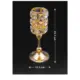 Διακοσμητικό επιτραπέζιο κηροπήγιο 10.5x25.5cm 95360 χρυσό