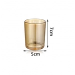 Διακοσμητικό επιτραπέζιο κηροπήγιο 10x10x10.5cm 92042 χρυσό - Image 2