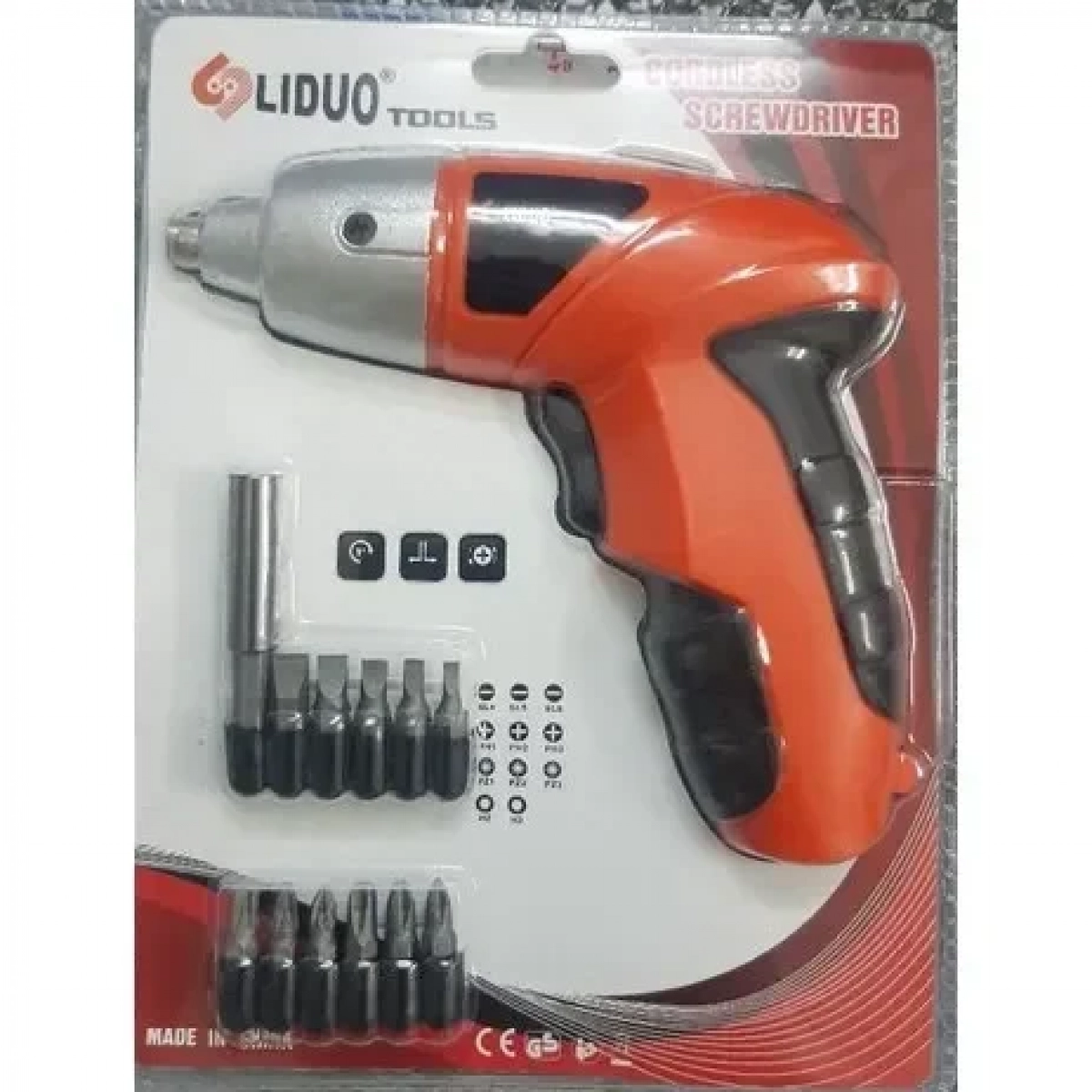 Επαναφορτιζόμενο Κατσαβίδι LIDUO 4.8Volts