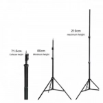 Eπαγγελματικό Tripod Stand Jmary MT-75 για τηλέφωνο και κάμερα 2,10m - Image 3