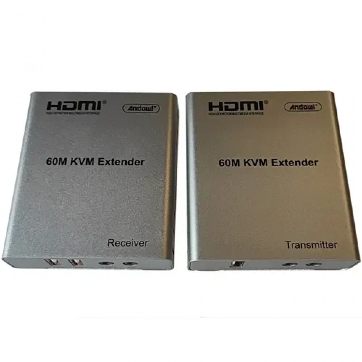 Extender με ήχο HDTV 4K 60m KVM Andowl Q-HD1500 - Image 3