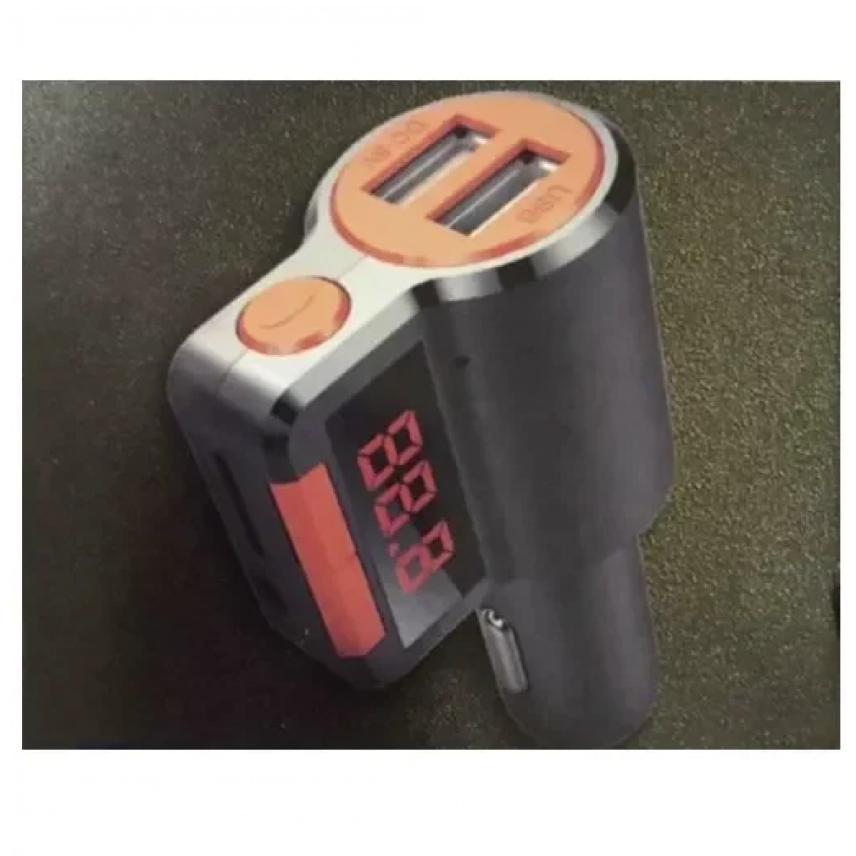 FM Transmitter αυτοκινήτου με Bluetooth / USB πορτοκαλί KCB-905 - Image 2