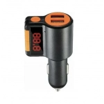 FM Transmitter αυτοκινήτου με Bluetooth / USB πορτοκαλί KCB-905 - Image 7