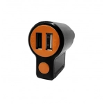 FM Transmitter αυτοκινήτου με Bluetooth / USB πορτοκαλί KCB-905 - Image 8
