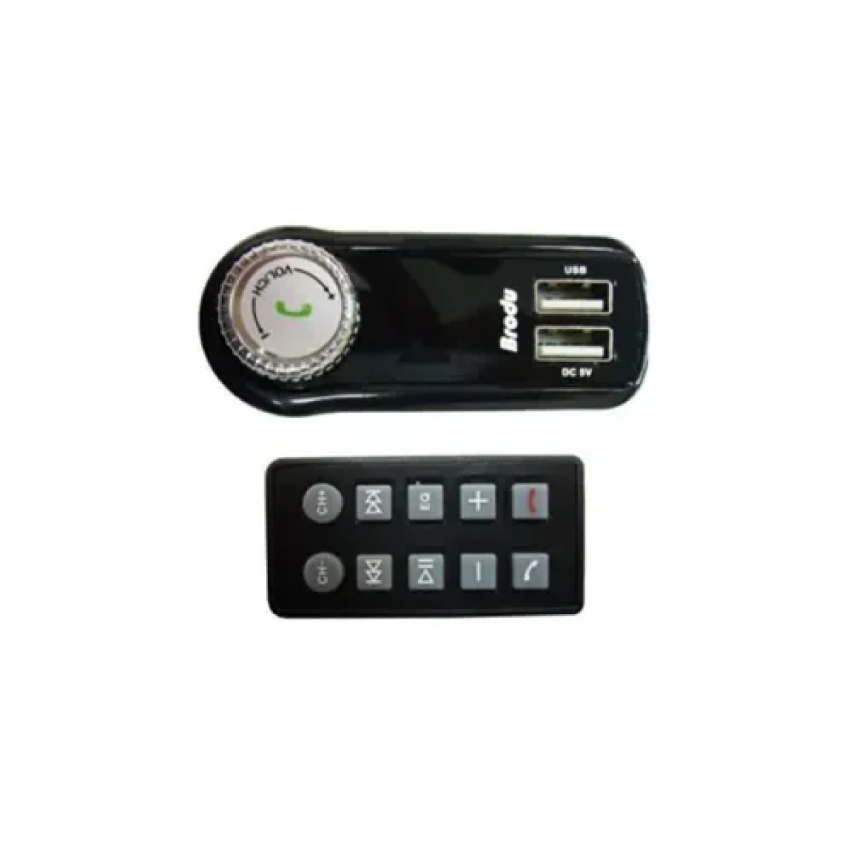 FM Transmitter αυτοκινήτου με USB KCB-669 ροζ - Image 2