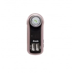 FM Transmitter αυτοκινήτου με USB KCB-669 ροζ