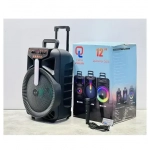 Φορητό ασύρματο ηχείο 12” Bluetooth PMPO 2000W QL-1204 - μαύρο - Image 4