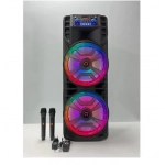 Φορητό ασύρματο ηχείο 12” Bluetooth PMPO 2000W QL-2201 - μαύρο - Image 4