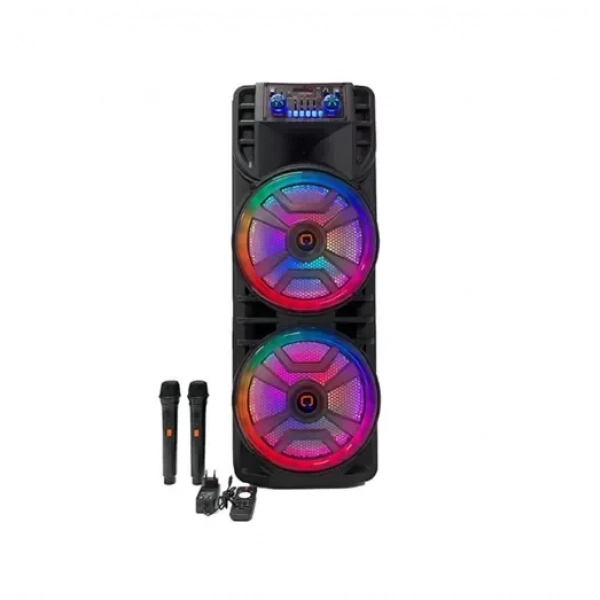 Φορητό ασύρματο ηχείο 12” Bluetooth PMPO 2000W QL-2201 - μαύρο