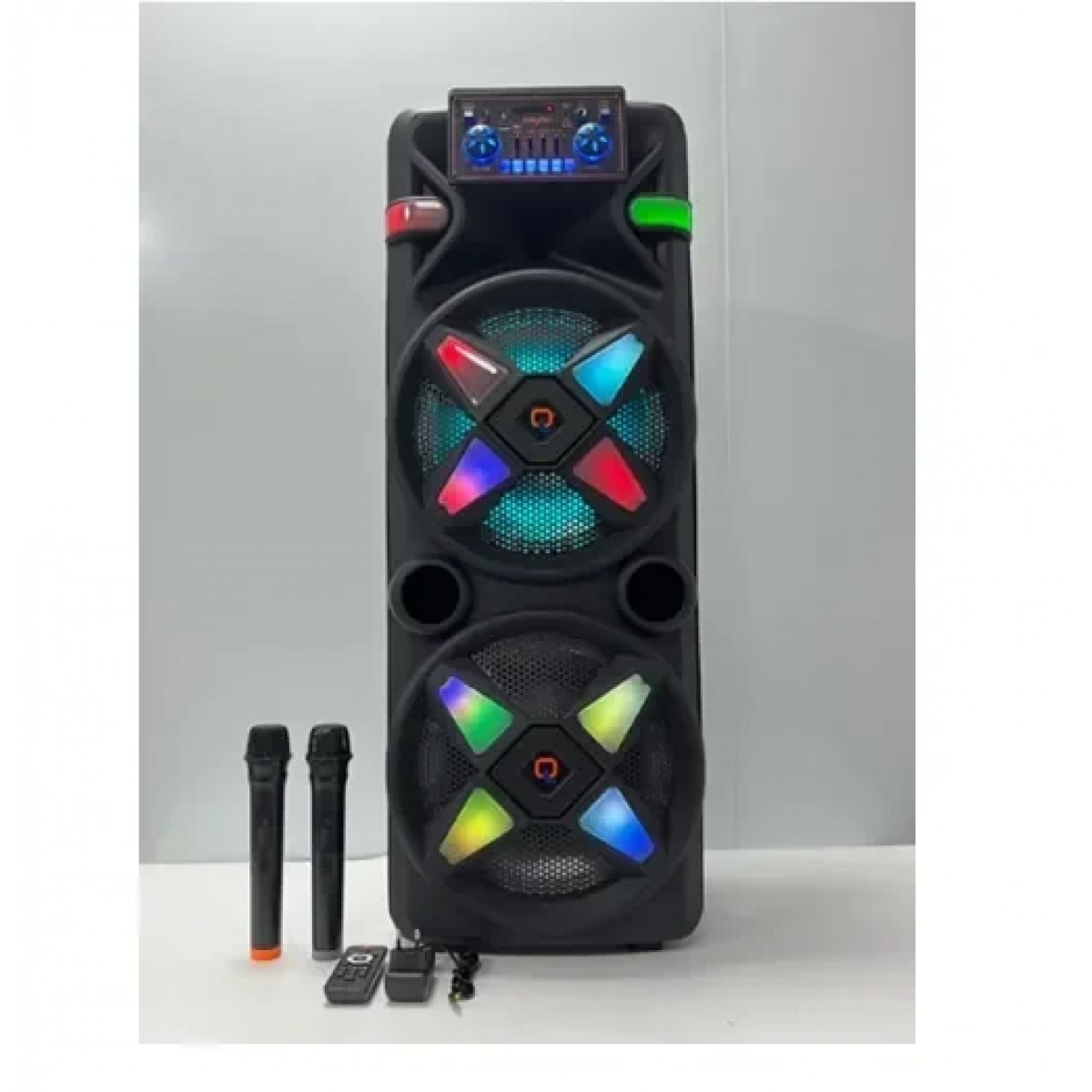 Φορητό ασύρματο ηχείο 12” Bluetooth PMPO 2000W QL-2202 - μαύρο - Image 3