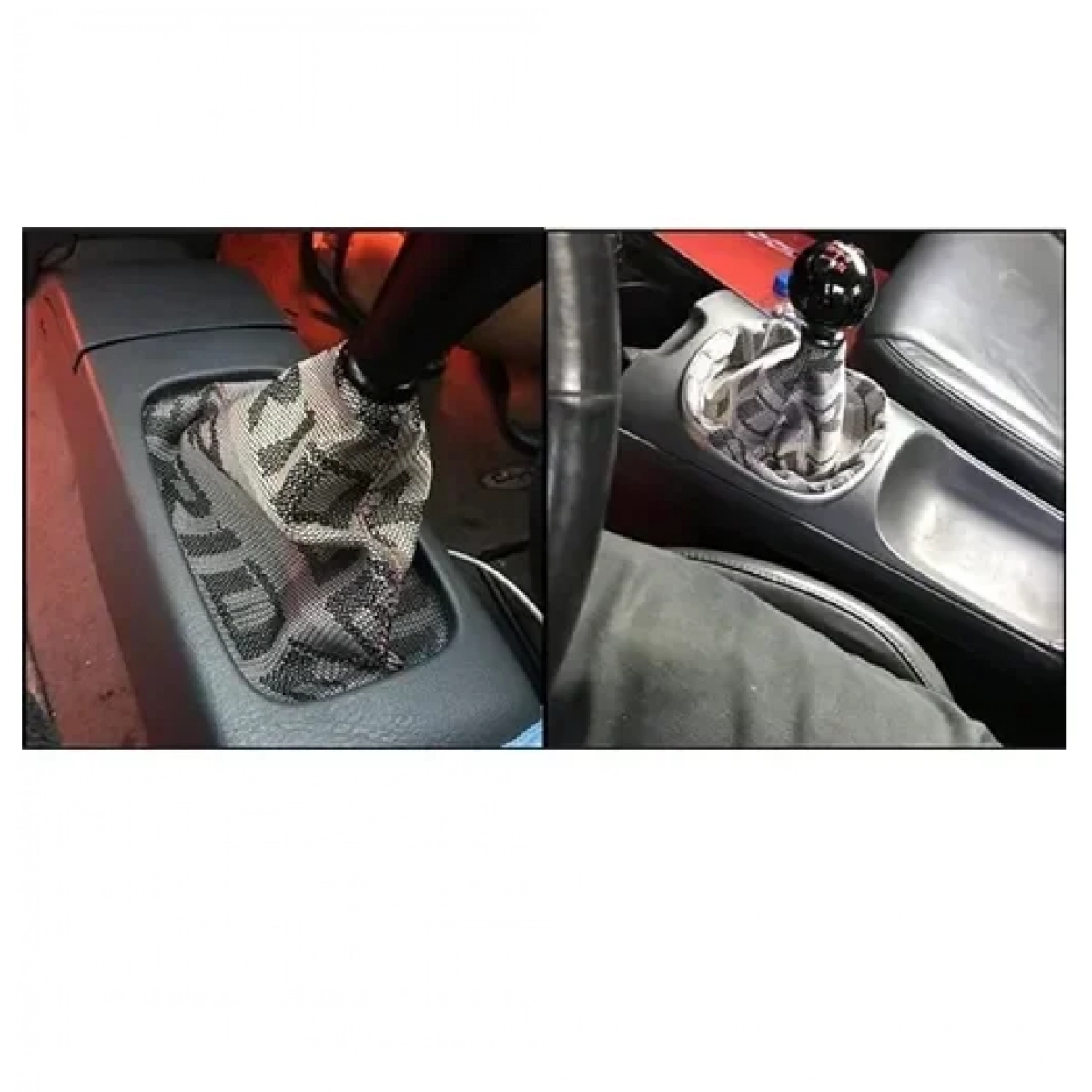 Φούσκα για λεβιέ ταχυτήτων - κάλυμμα μπότας Universal γκρι - Image 5