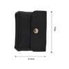 Γυναικείο πορτοφόλι 11x8.7cm 99936 μαύρο
