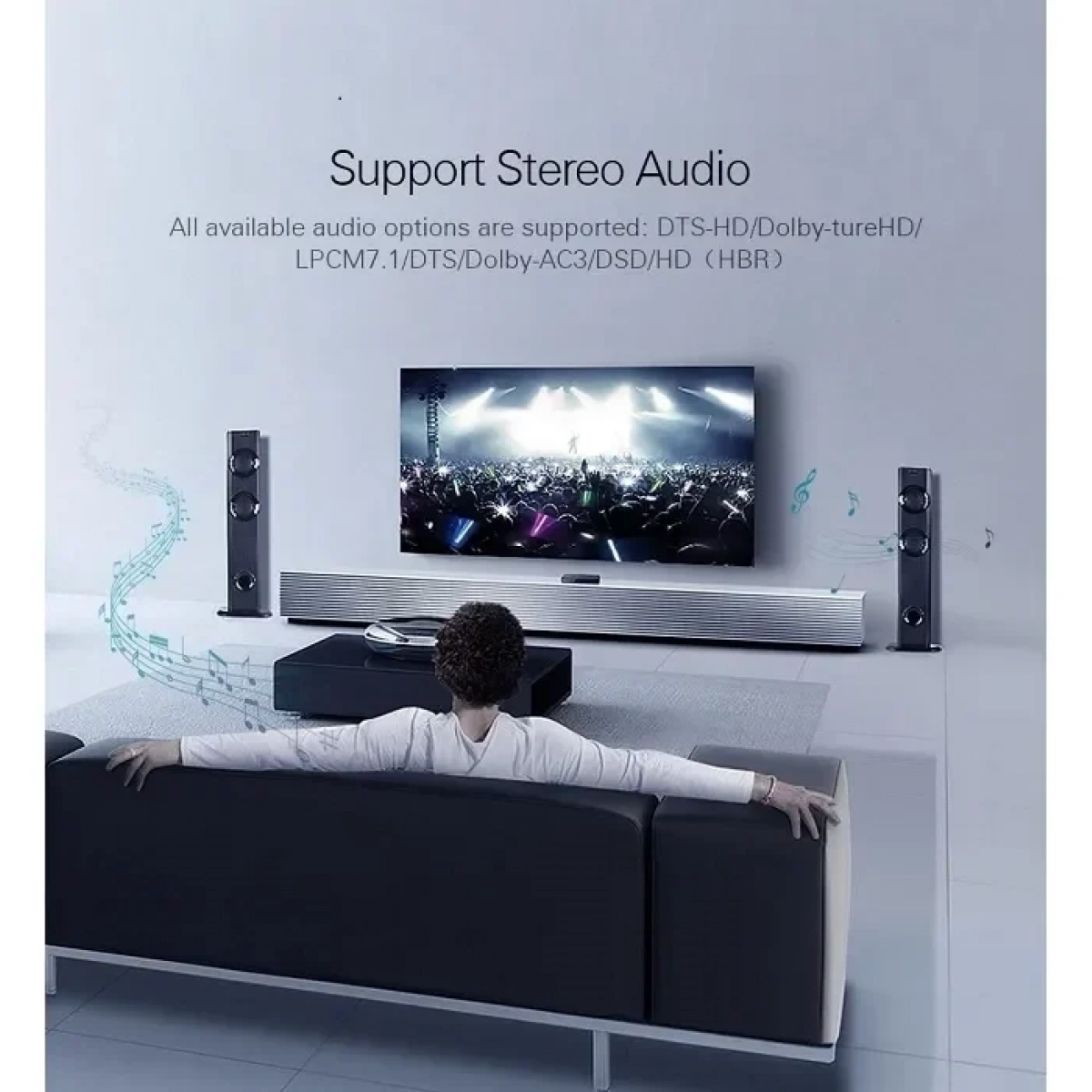 HDMI Splitter 4 θύρες 4K/60Hz UGREEN CM187 50708 - Image 5