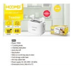 Hoomei HM-5962W Τοστιέρα με Θέσεις για 2 Τοστ και 7 Λειτουργίες Ψησίματος 700W - Λευκό - Photo3