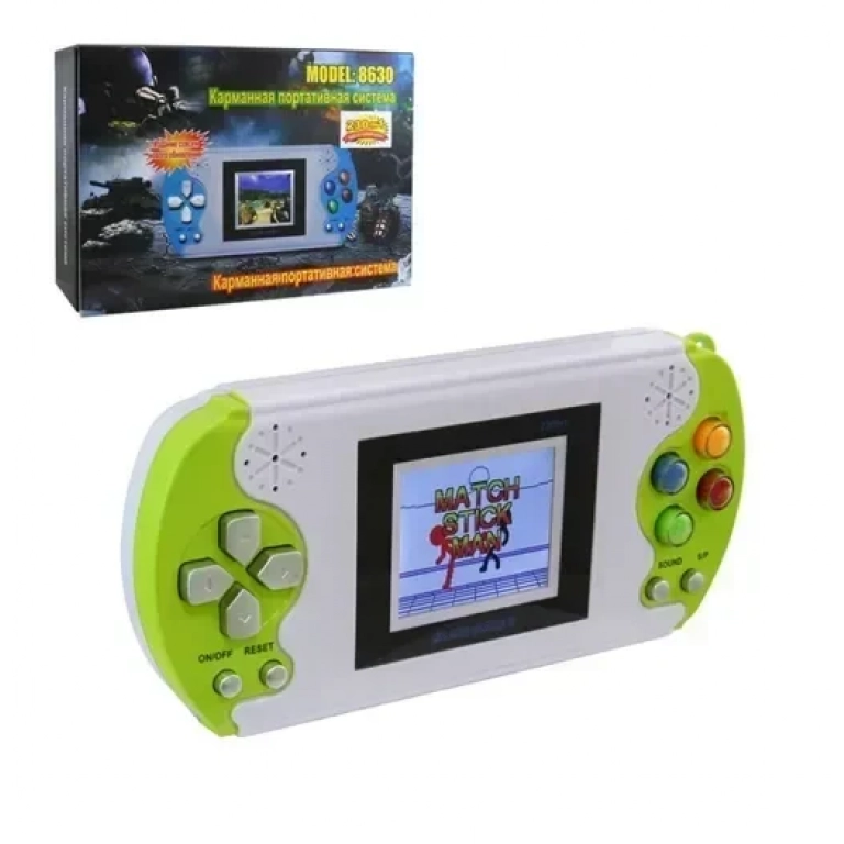 Ηλεκτρονική παιδική κονσόλα χειρός Digital Pocket Hand Held System 8630 πράσινο