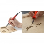 Κολλητήρι Ρεύματος Πολλαπλών Κεφαλών Woodburning Soldering Pen
