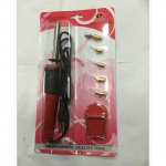 Κολλητήρι Ρεύματος Πολλαπλών Κεφαλών Woodburning Soldering Pen