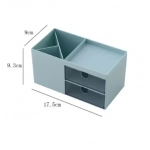 Κουτί αποθήκευσης αντικειμένων 9x9.3x17.5cm 94921 μπλε-γκρι