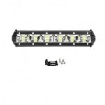 LED αδιάβροχη μπάρα αλουμινίου 12V-24V 26cm 108W 36 SMD IP68 8640LM 6000K OYQP-0012