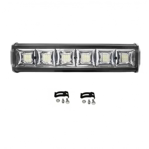 LED αδιάβροχη μπάρα αλουμινίου 12V-24V 30cm 162W 54 SMD IP68 12960LM 6000K OYQP-0027