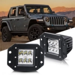 Προβολάκι LED 10-30V Λευκού Φωτισμού IP67 OEM 27155 – Μαύρο