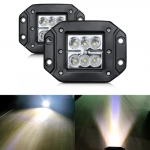 Προβολάκι LED 10-30V Λευκού Φωτισμού IP67 OEM 27155 – Μαύρο