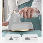 Μίνι ηλεκτρικό σίδερο ταξιδιού Mini Electric Iron λευκό - Image 3