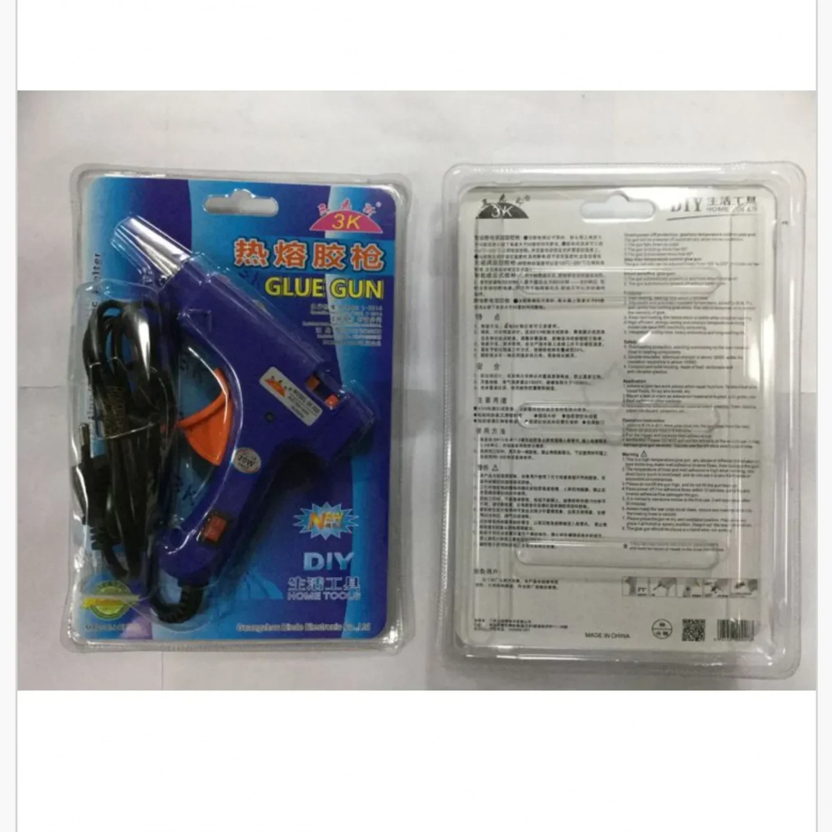 Πιστόλι Θερμής Κόλλας DIY 20W με Ρεύμα