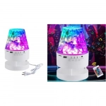 Διακοσμητικό Φωτιστικό LED RGB bluetooth με τηλεχειριστήριο Party Light 18W 220V SDS-23378