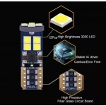 Ψείρες αυτοκίνητου T10 W5W 3rd Generation Can-Bus 12 SMD 3030 6W 900lm DC 12 IP20 ψυχρό λευκό 5000K 2 τμχ. - Image 3