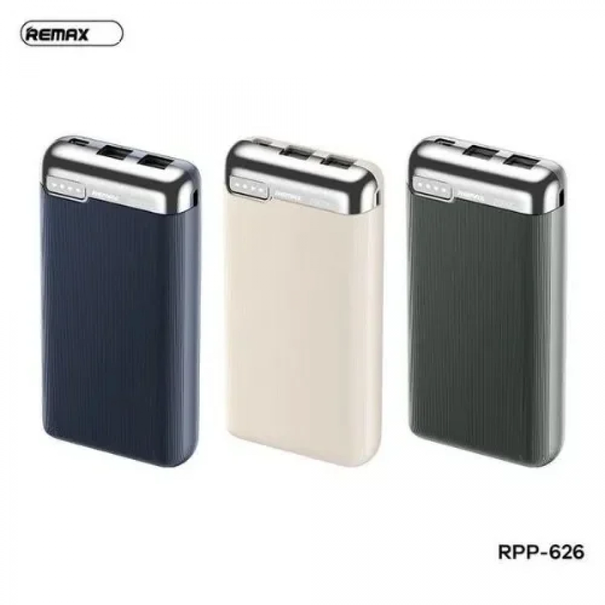 Remax RPP-626 Power Bank 20000mAh 18W με 2 Θύρες USB-A