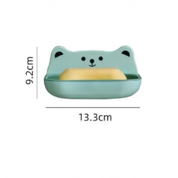 Σαπουνοθήκη μπάνιου 13.3x9.2cm 94875 πράσινο