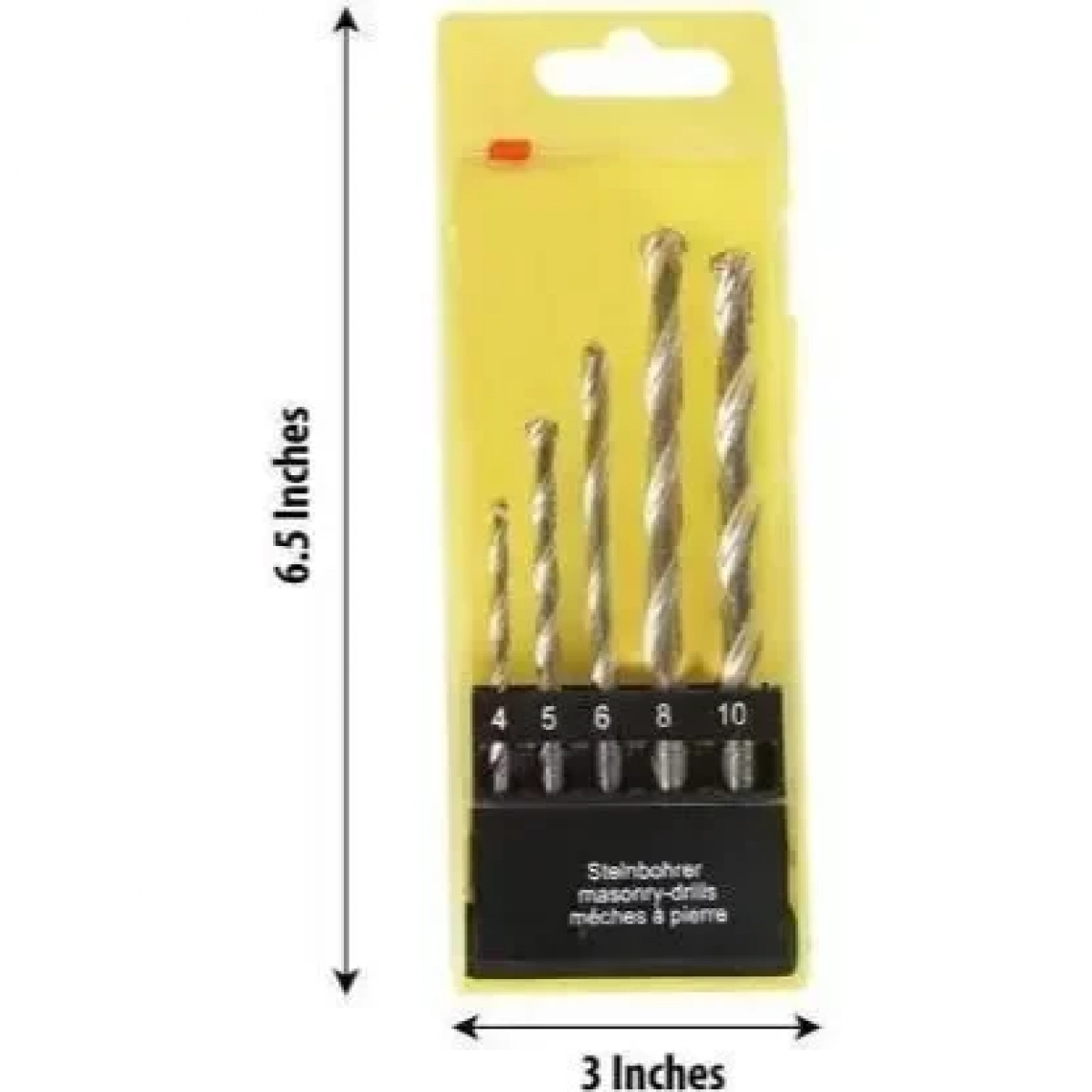 Σετ Τρυπάνια Masonry Drills 5 Τεμάχια